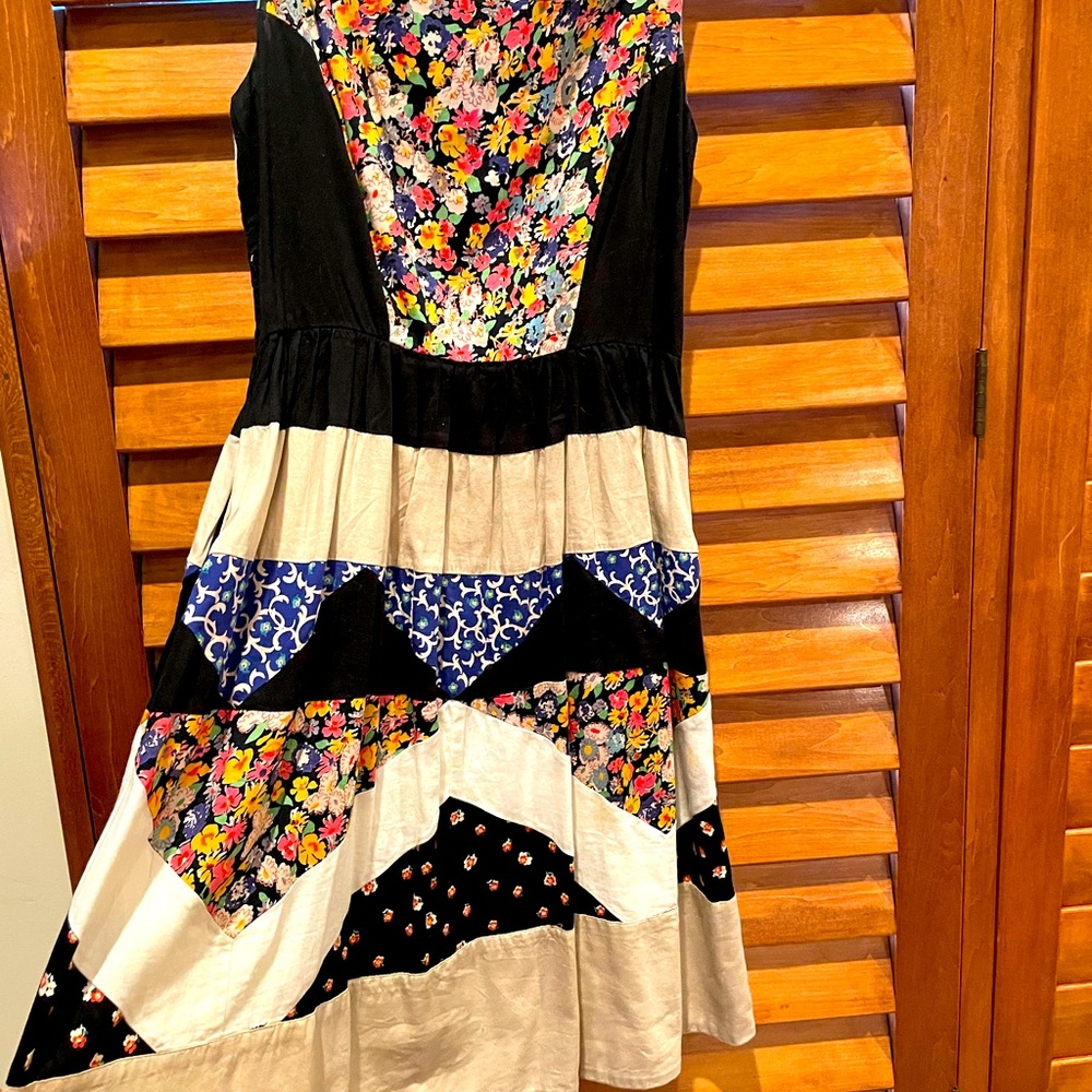 Anthropologie floral dress